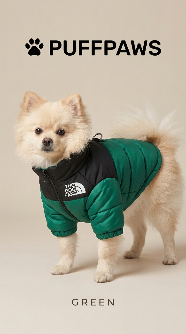 Puff Paws Premium Puffer Jacket