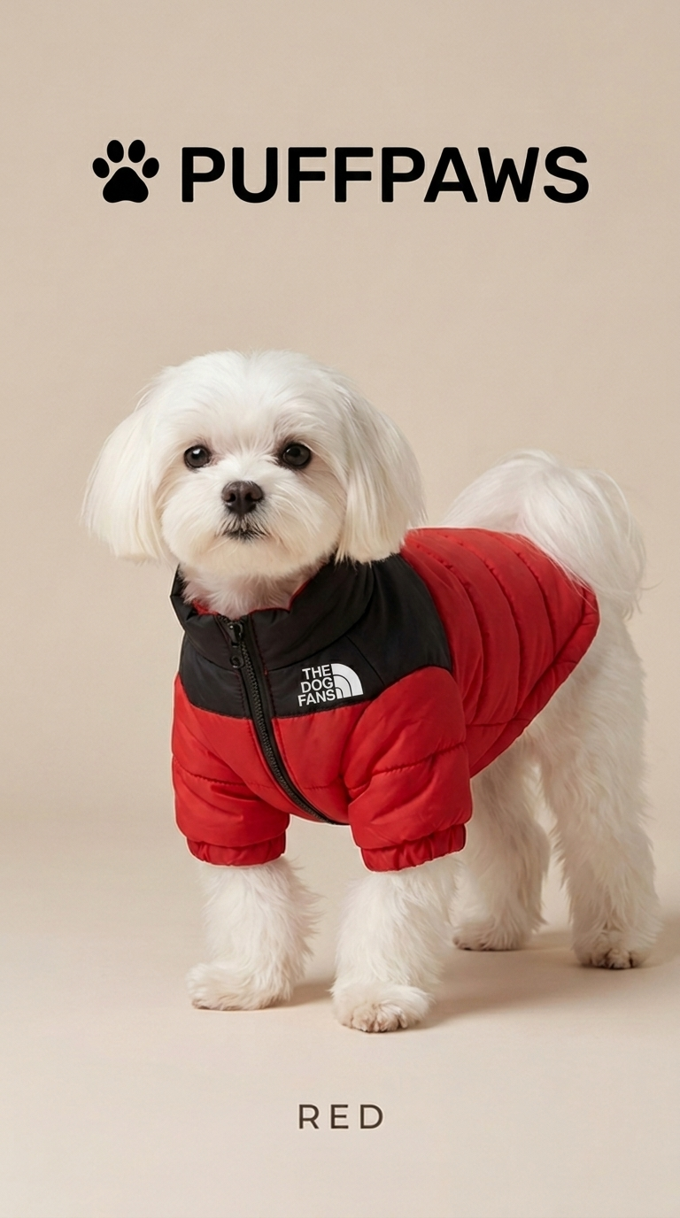Puff Paws Premium Puffer Jacket